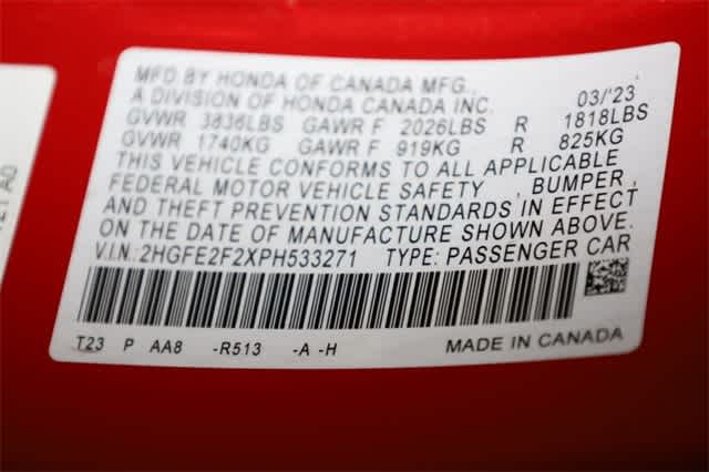 Thumbnail: 2023 Honda Civic - 37