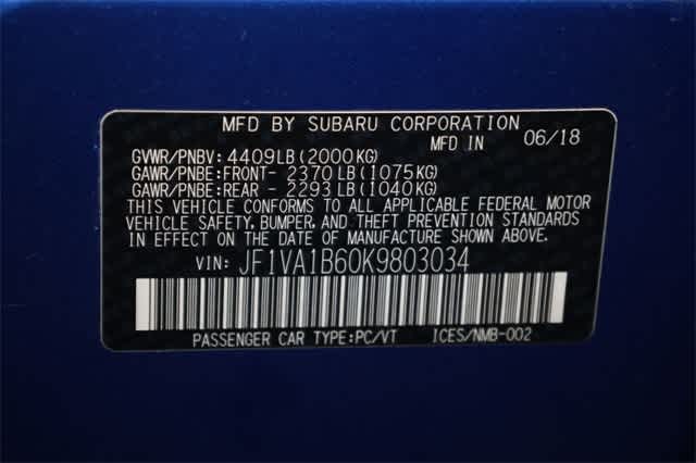 Thumbnail: 2019 Subaru WRX - 37