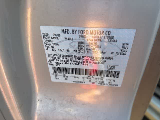 Thumbnail: 2007 Mercury Mariner - 3