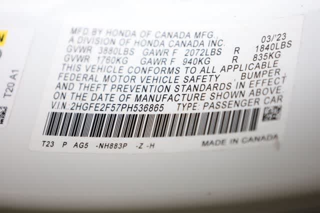 Thumbnail: 2023 Honda Civic - 37