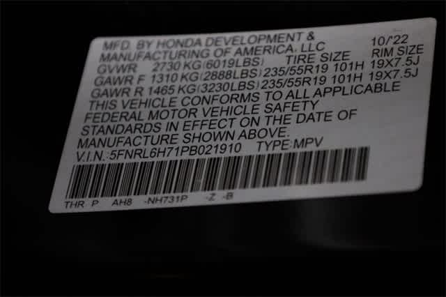 Thumbnail: 2023 Honda Odyssey - 39