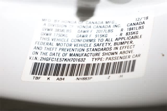 Thumbnail: 2019 Honda Civic - 38