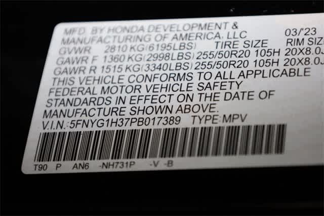 Thumbnail: 2023 Honda Pilot - 35