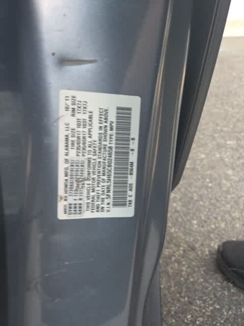 2012 Honda Odyssey EX-L 24