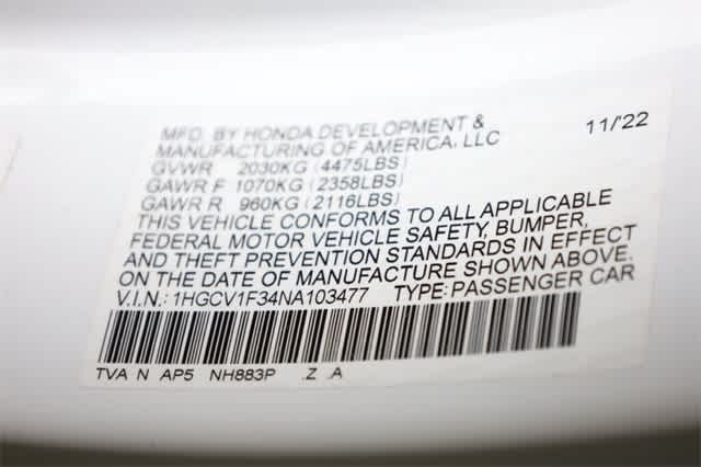 Thumbnail: 2022 Honda Accord - 38