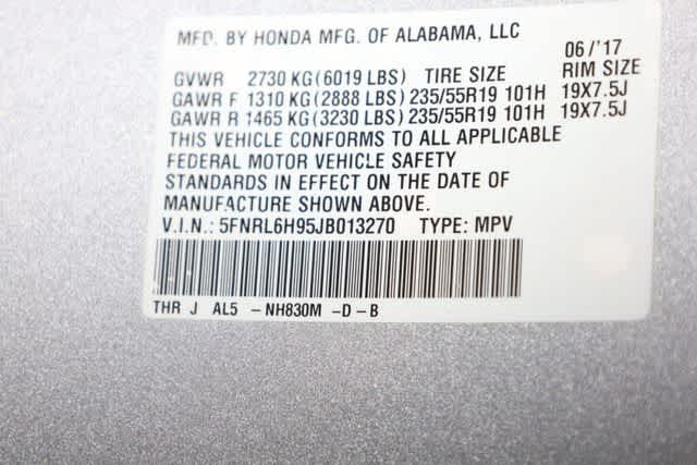 Thumbnail: 2018 Honda Odyssey - 39