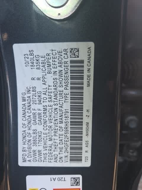 Thumbnail: 2024 Honda Civic - 21