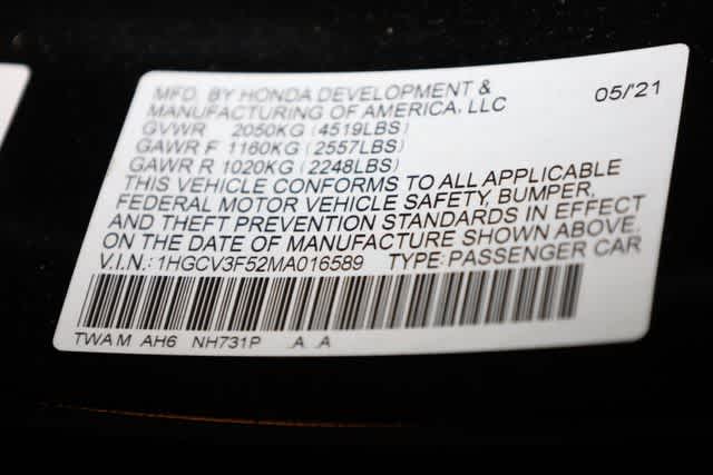 Thumbnail: 2021 Honda Accord - 39