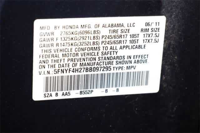 Thumbnail: 2011 Honda Pilot - 32