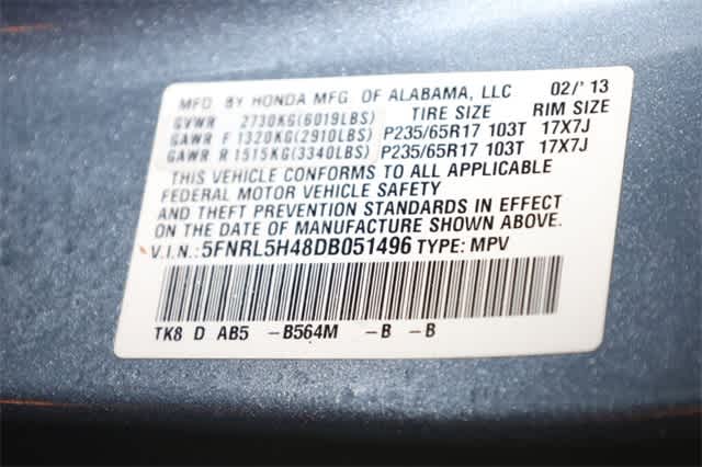 Thumbnail: 2013 Honda Odyssey - 36