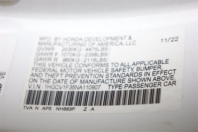 Thumbnail: 2022 Honda Accord - 37