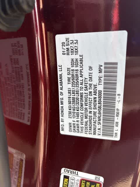 Thumbnail: 2020 Honda Odyssey - 4