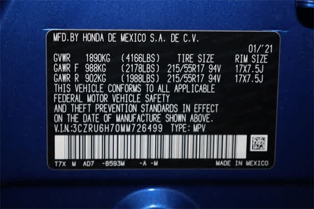 2021 Honda HR-V EX-L 36