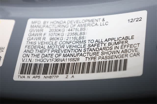 Thumbnail: 2022 Honda Accord - 38