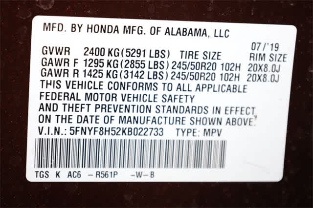 Thumbnail: 2019 Honda Passport - 40