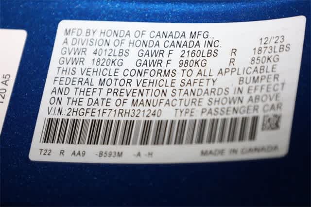 Thumbnail: 2024 Honda Civic - 36