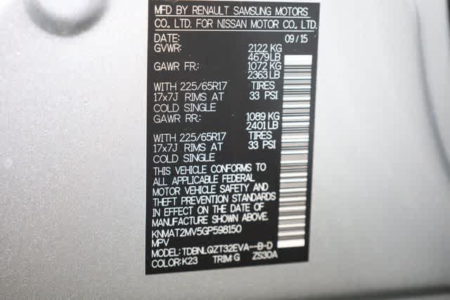 Thumbnail: 2016 Nissan Rogue - 36