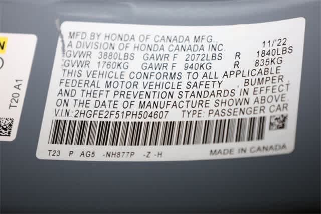 Thumbnail: 2023 Honda Civic - 37