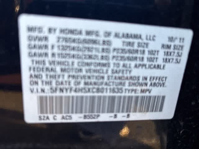 Thumbnail: 2012 Honda Pilot - 5