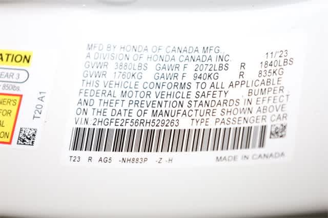 Thumbnail: 2024 Honda Civic - 37