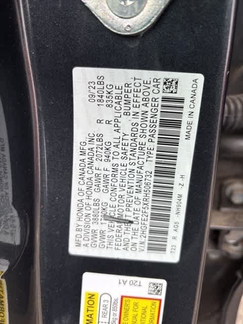 Thumbnail: 2024 Honda Civic - 3