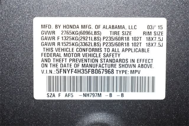 Thumbnail: 2015 Honda Pilot - 35