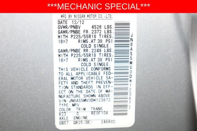 Thumbnail: 2013 Nissan Rogue - 38