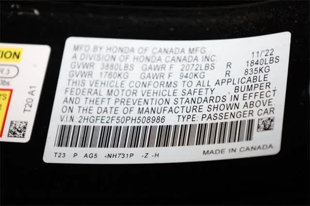 2023 Honda Civic Sport 36