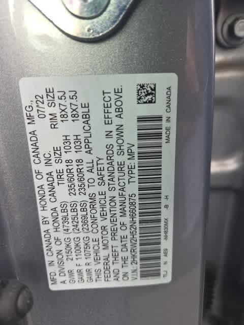 2022 Honda CR-V EX 22
