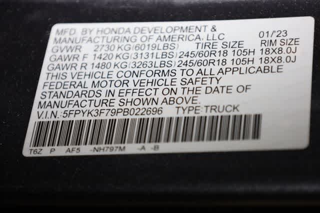 Thumbnail: 2023 Honda Ridgeline - 40