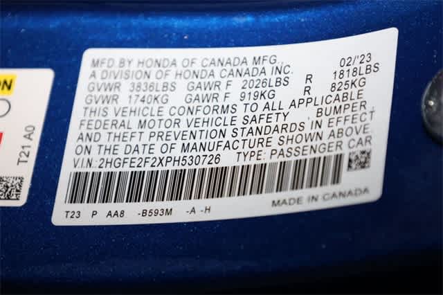 Thumbnail: 2023 Honda Civic - 37