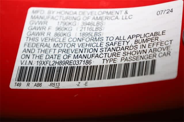 Thumbnail: 2024 Honda Civic - 37