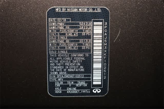 Thumbnail: 2019 INFINITI QX50 - 39