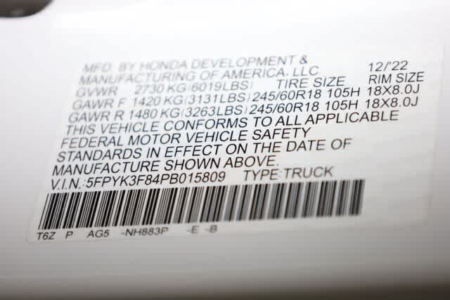 Thumbnail: 2023 Honda Ridgeline - 40