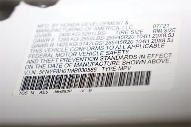 Thumbnail: 2021 Honda Passport - 40