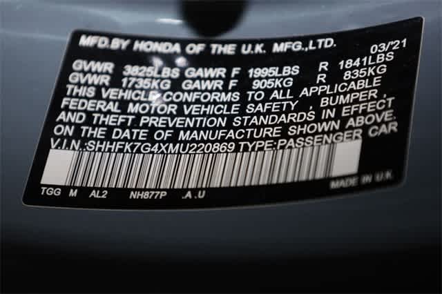 Thumbnail: 2021 Honda Civic - 37