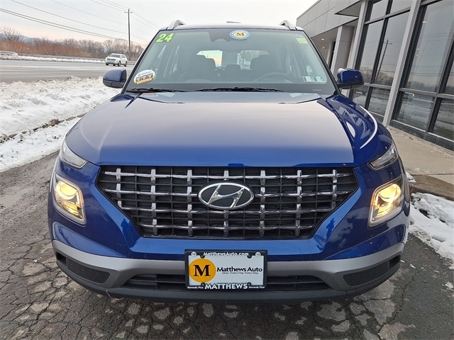 Used 2024 Hyundai Venue SEL with VIN KMHRC8A33RU330562 for sale in Blakely, PA