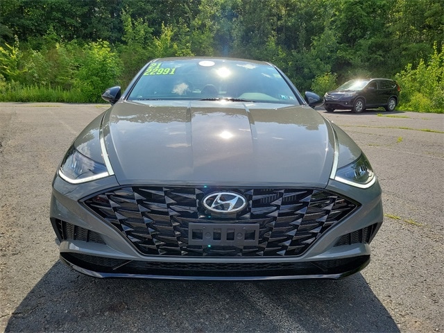 Used 2021 Hyundai Sonata SEL Plus with VIN 5NPEJ4J22MH082171 for sale in Blakely, PA