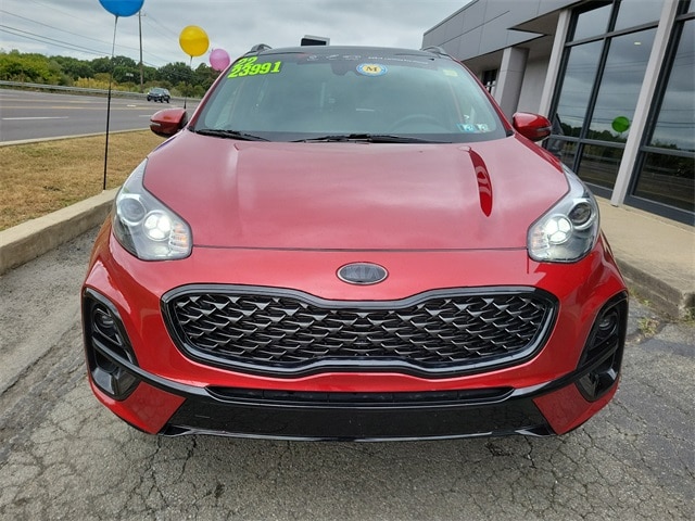 Certified 2022 Kia Sportage Nightfall with VIN KNDP6CAC9N7012413 for sale in Blakely, PA