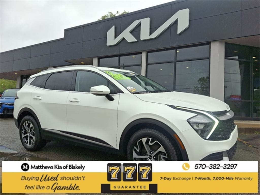 Certified 2023 Kia Sportage Hybrid EX SUV