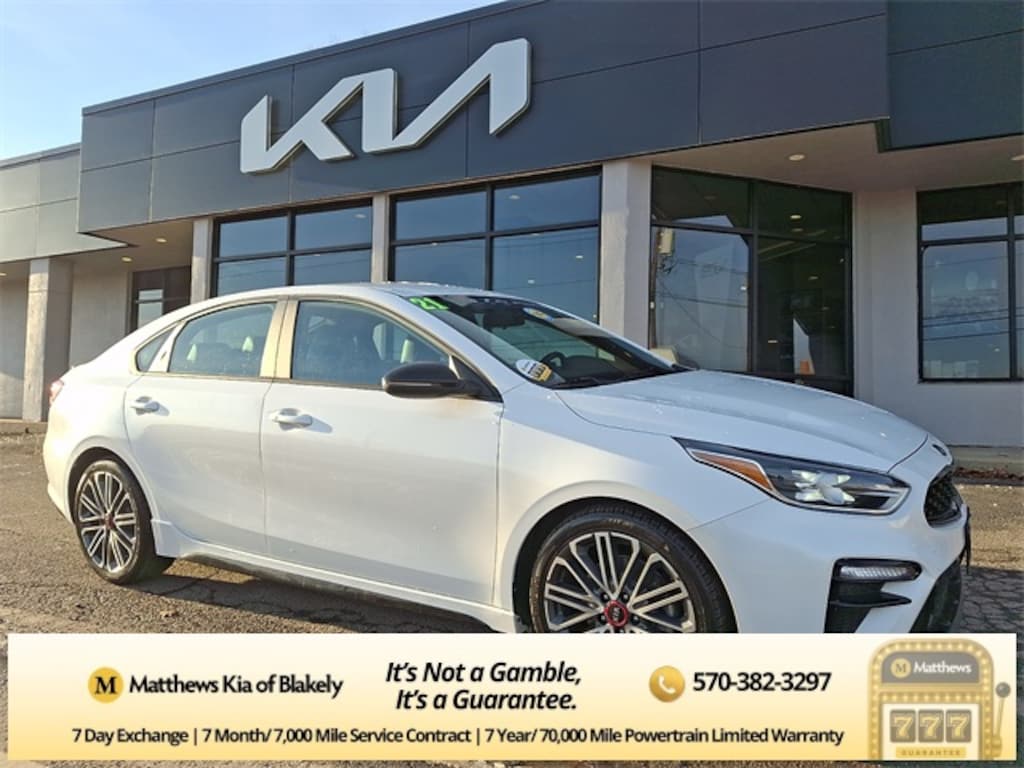 Certified 2021 Kia Forte GT Sedan