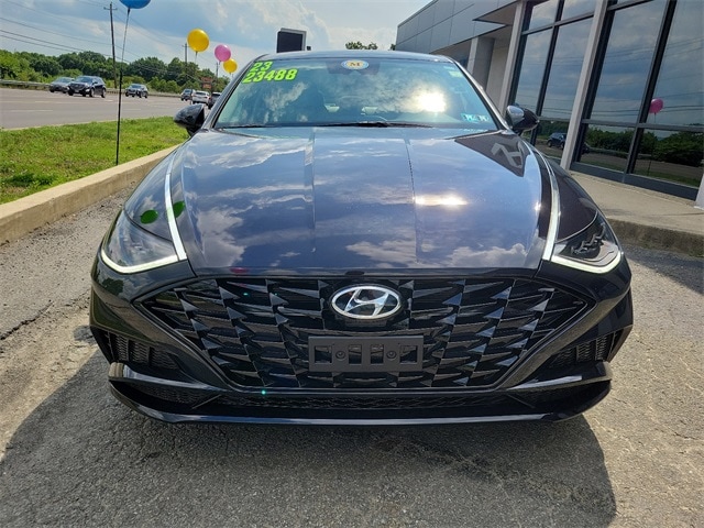 Used 2023 Hyundai Sonata SEL with VIN KMHL64JAXPA329427 for sale in Blakely, PA