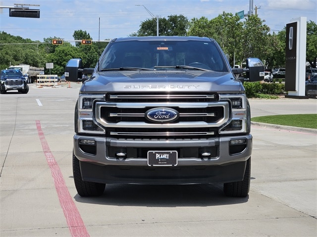 Used 2022 Ford F-250 Super Duty Platinum with VIN 1FT8W2BTXNED05004 for sale in Dallas, TX