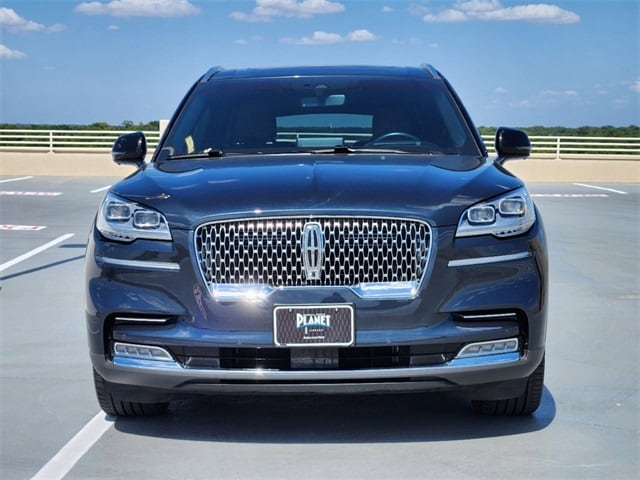 Certified 2023 Lincoln Aviator Reserve with VIN 5LM5J7WC8PGL13031 for sale in Dallas, TX