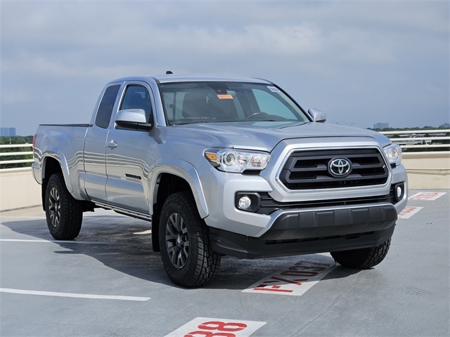 Used 2022 Toyota Tacoma SR5 with VIN 3TYSZ5ANXNT099425 for sale in Dallas, TX