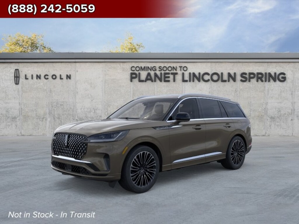 New 2026 Lincoln Aviator Black Label AWD SUV