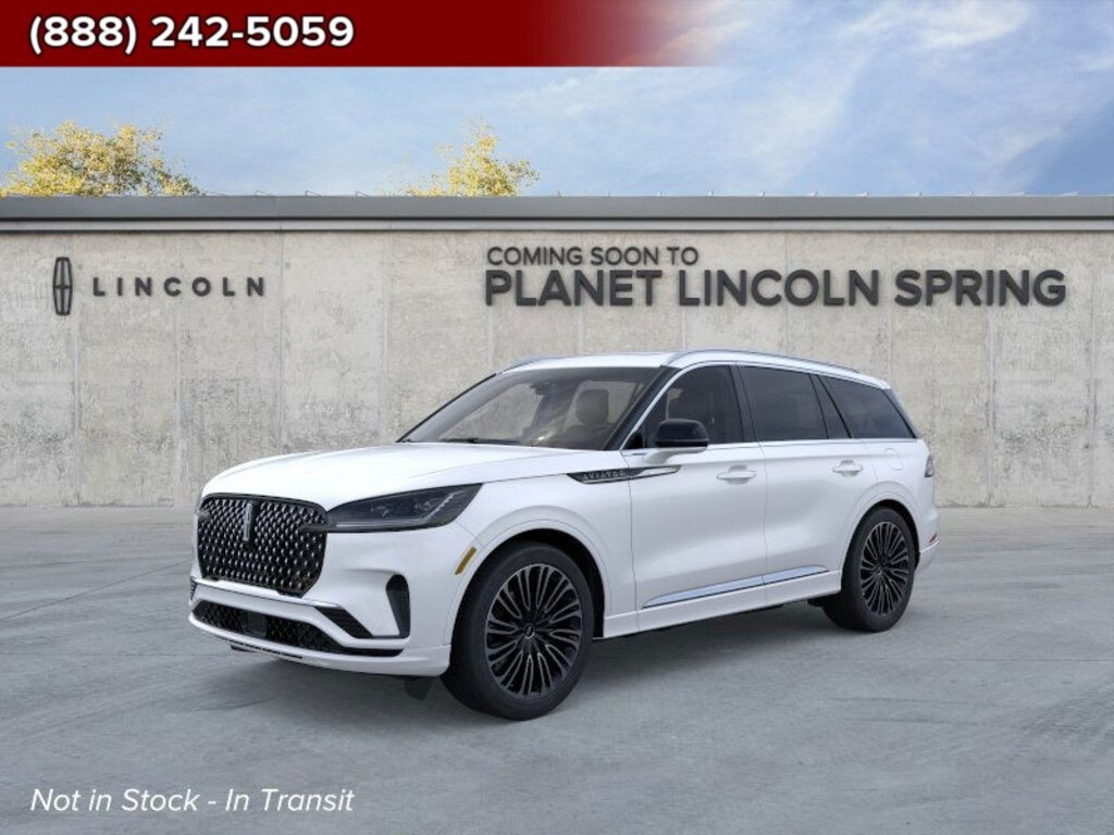 New 2026 Lincoln Aviator Black Label SUV