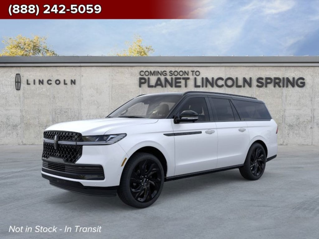 New 2025 Lincoln Navigator L Black Label 4x4 SUV