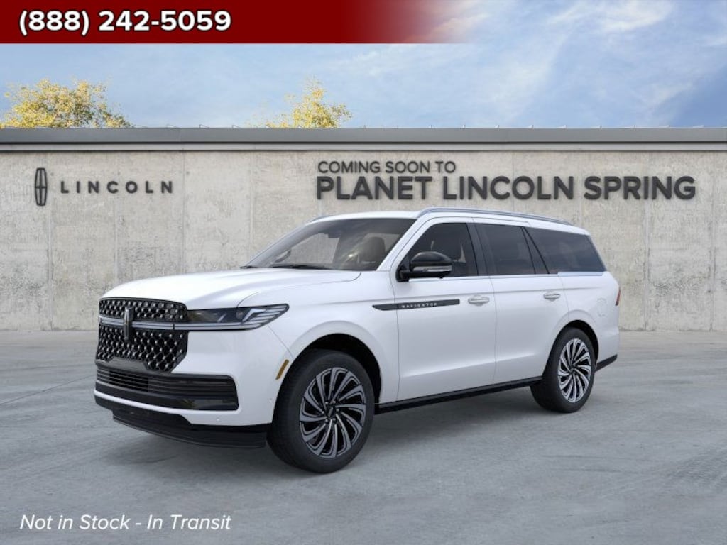 New 2025 Lincoln Navigator Black Label 4x4 SUV
