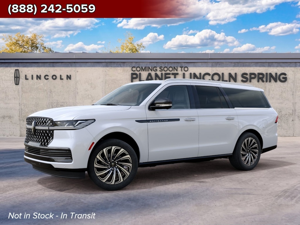 New 2027 Lincoln Navigator L Black Label 4x4 SUV